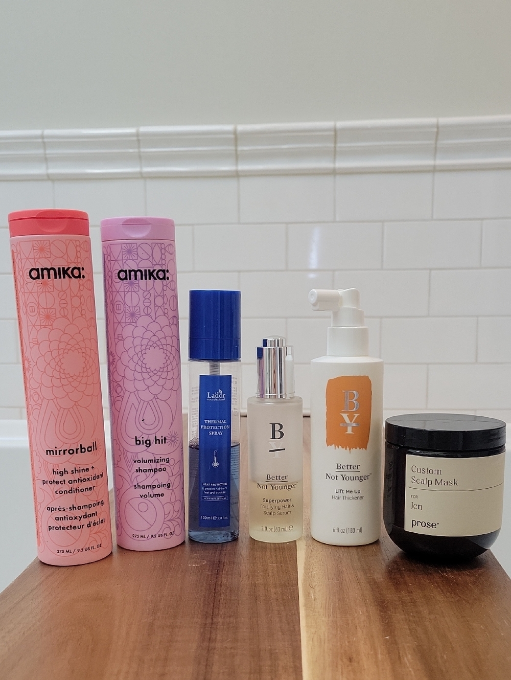 Hair Product Collection - Amika, Better Not Younger, Lador, & Prose